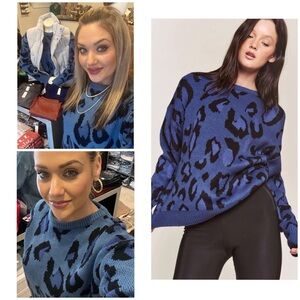 Leopard Print Sweater